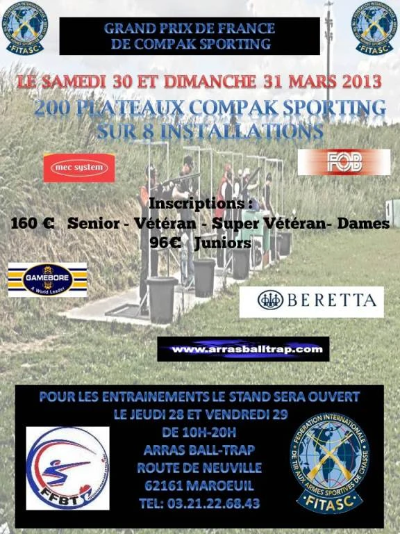 Grand Prix of France - Compak Sporting - France (March 2013)