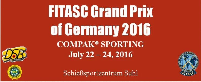 Grand Prix of Germany - Compak Sporting - Germany (Juli 2016)