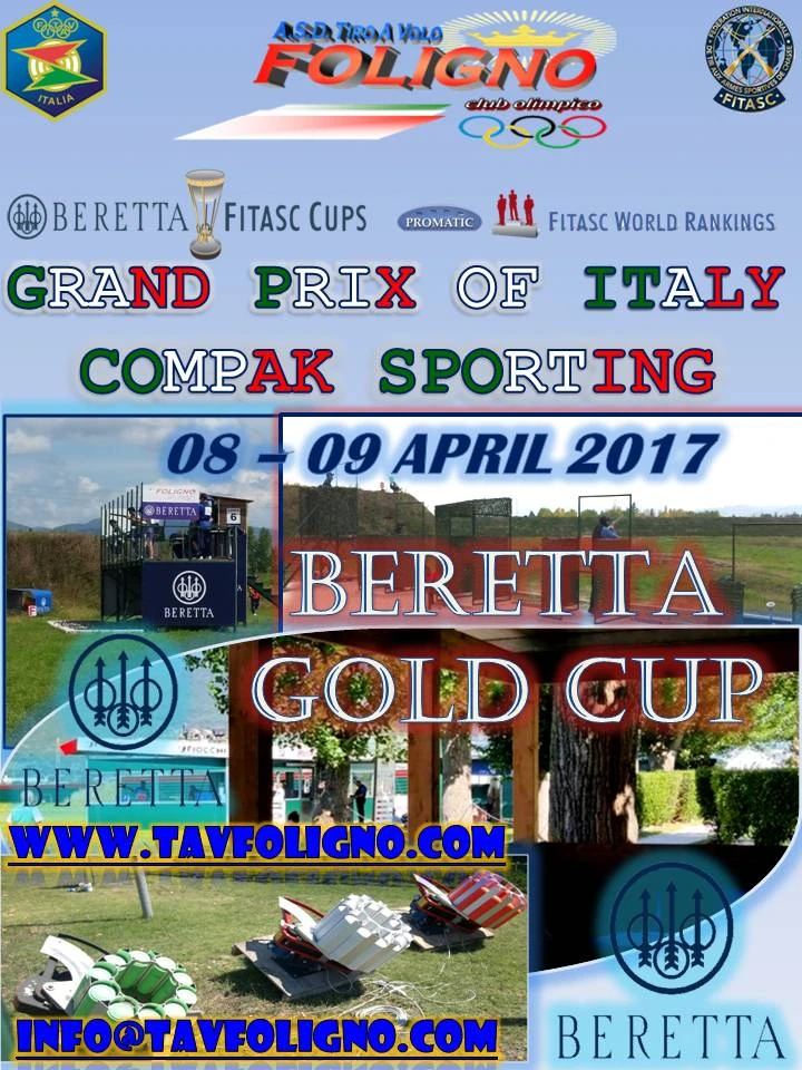 Grand Prix of Italy Beretta Gold Cup - Compak Sporting - Italy (April 2017)