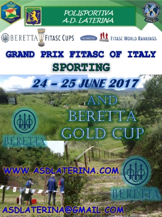 Grand Prix of Italy Beretta Gold Cup - Sporting - Italy (June 2017)