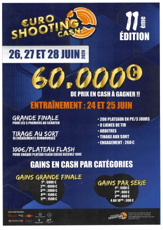 Euro Shooting Cash – 11e Édition - Sporting - France (Juin 2026)