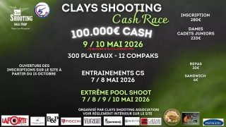 Clays Shooting Cash Race - Compak Sporting - France (Mai 2026)