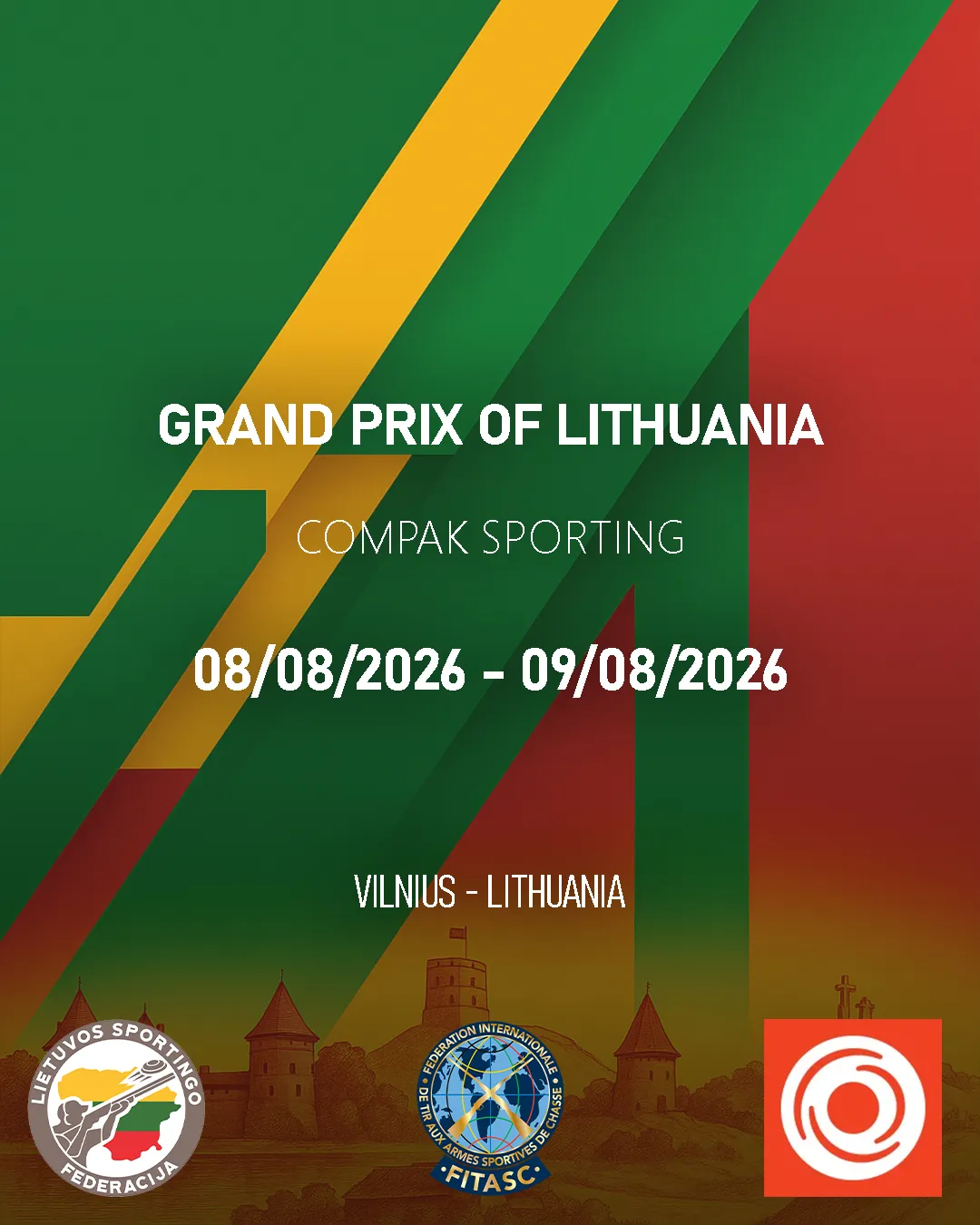 Grand Prix of Lithuania- Compak Sporting - Litwa (sierpień 2026)