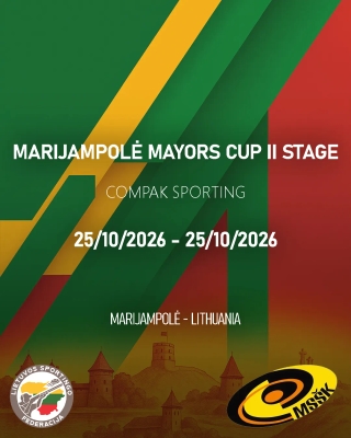 Marijampolė Mayors Cup II stage - Compak Sporting - Lithuania (October 2026)