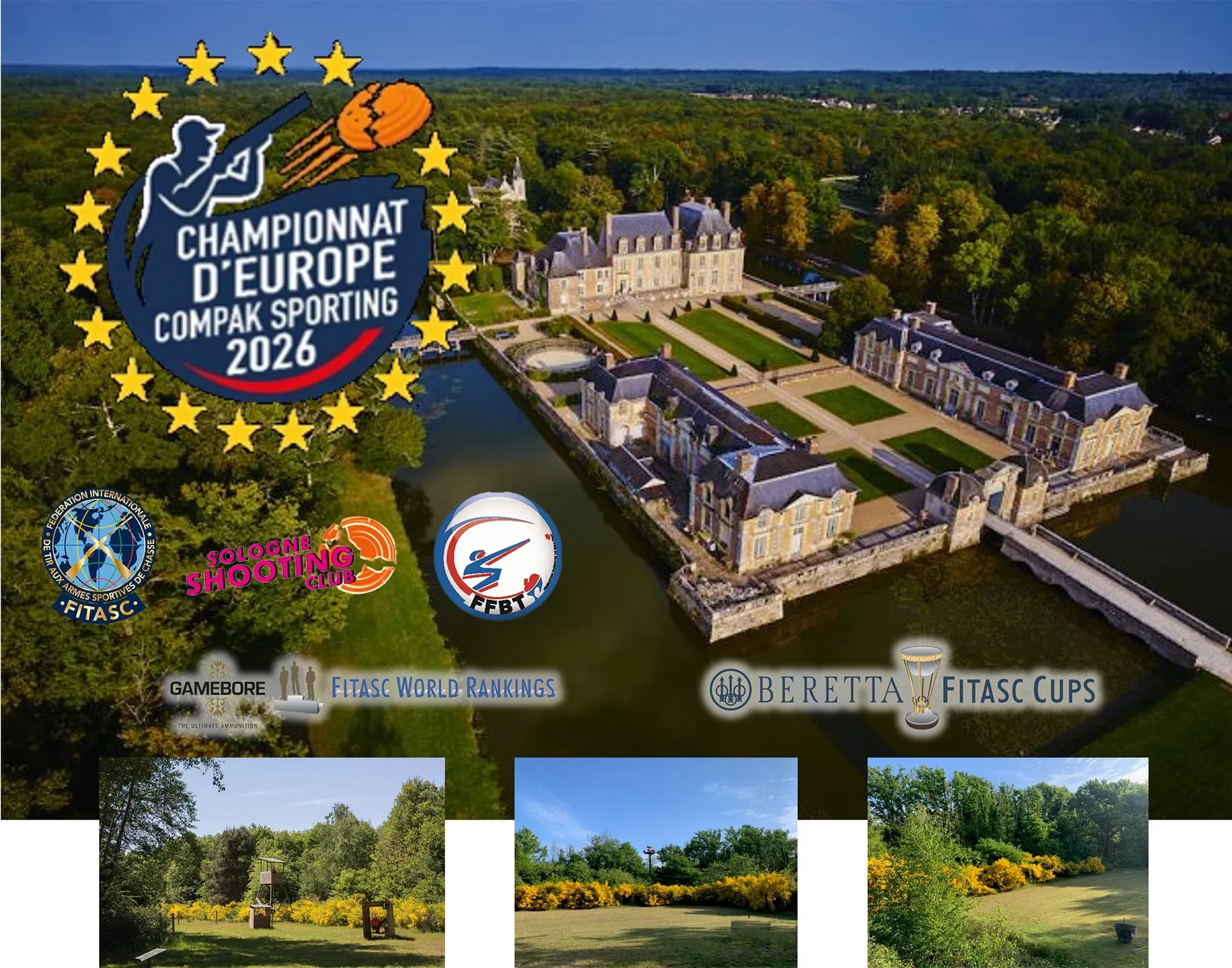 31st European Championship - Compak Sporting - Francja (maj 2026)