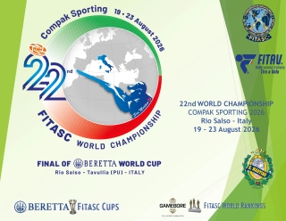 22nd World Championship - Compak Sporting - Italy (August 2026)