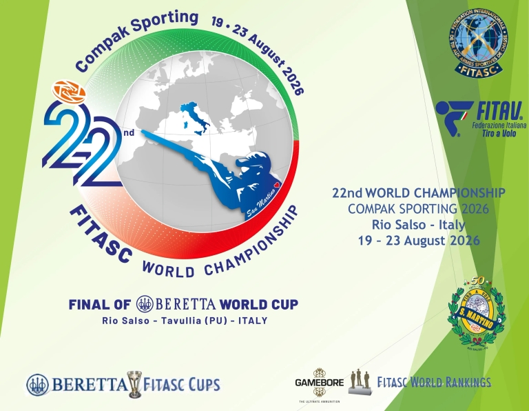 22nd World Championship - Compak Sporting - Włochy (Sierpień 2026)
