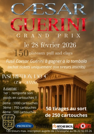 Cæsar Guérini Grand Prix - France (février 2026)