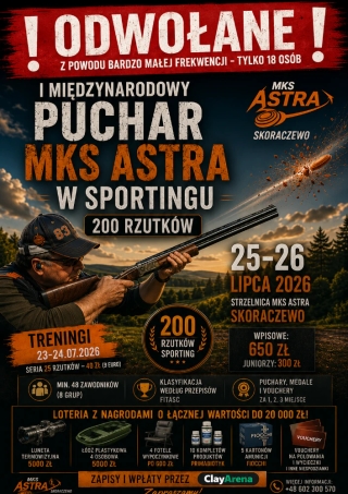 Piknik - Sporting (Lipiec 2026) zamiast I Międzynarodowy Puchar Polski w Sportingu