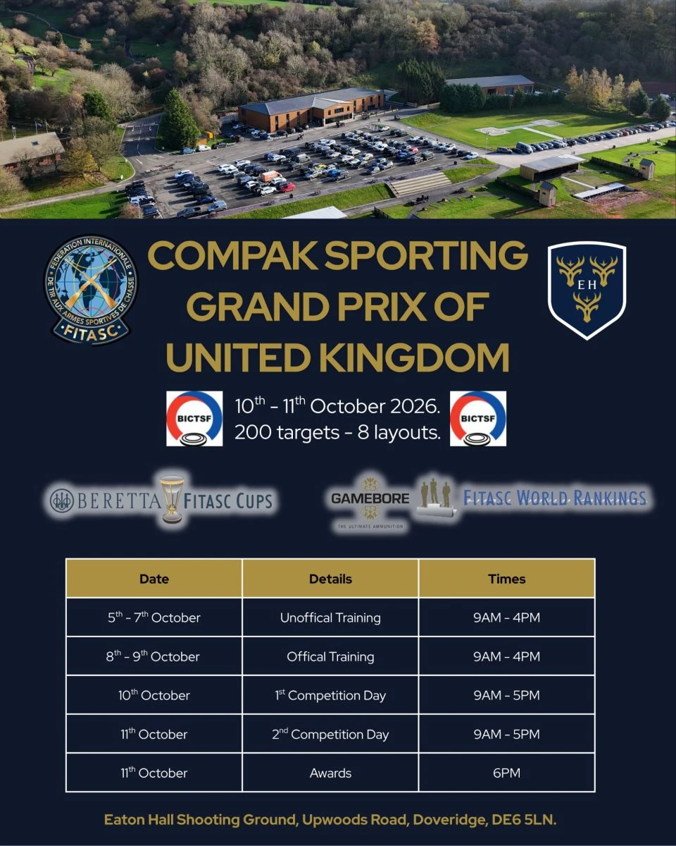 Grand Prix of United Kingdom - Compak Sporting - United Kingdom (October 2026)