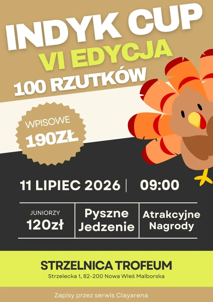 IV Edycja Indyk Cup - Compak Sporting (Lipiec 2026)